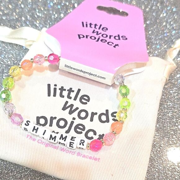 Little words Project Shimmer Beaded Bracelet - Picture 6 of 6